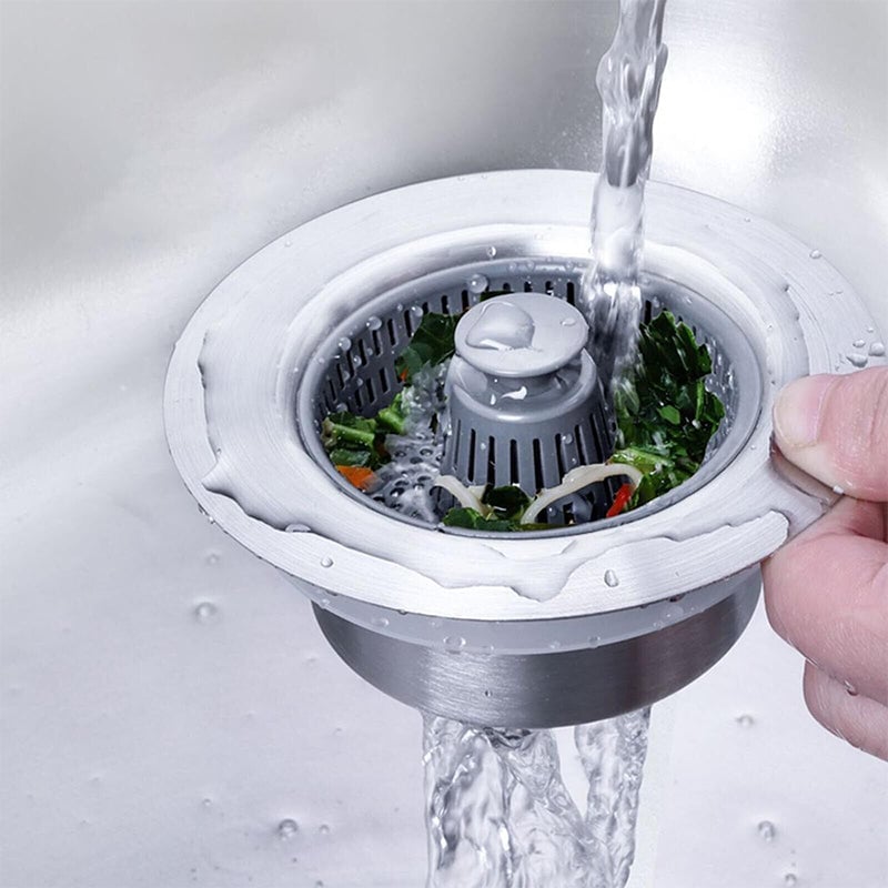 🏆Buy More Save More🔥Upgraded 3 in 1 Kitchen Sink Drain Straine