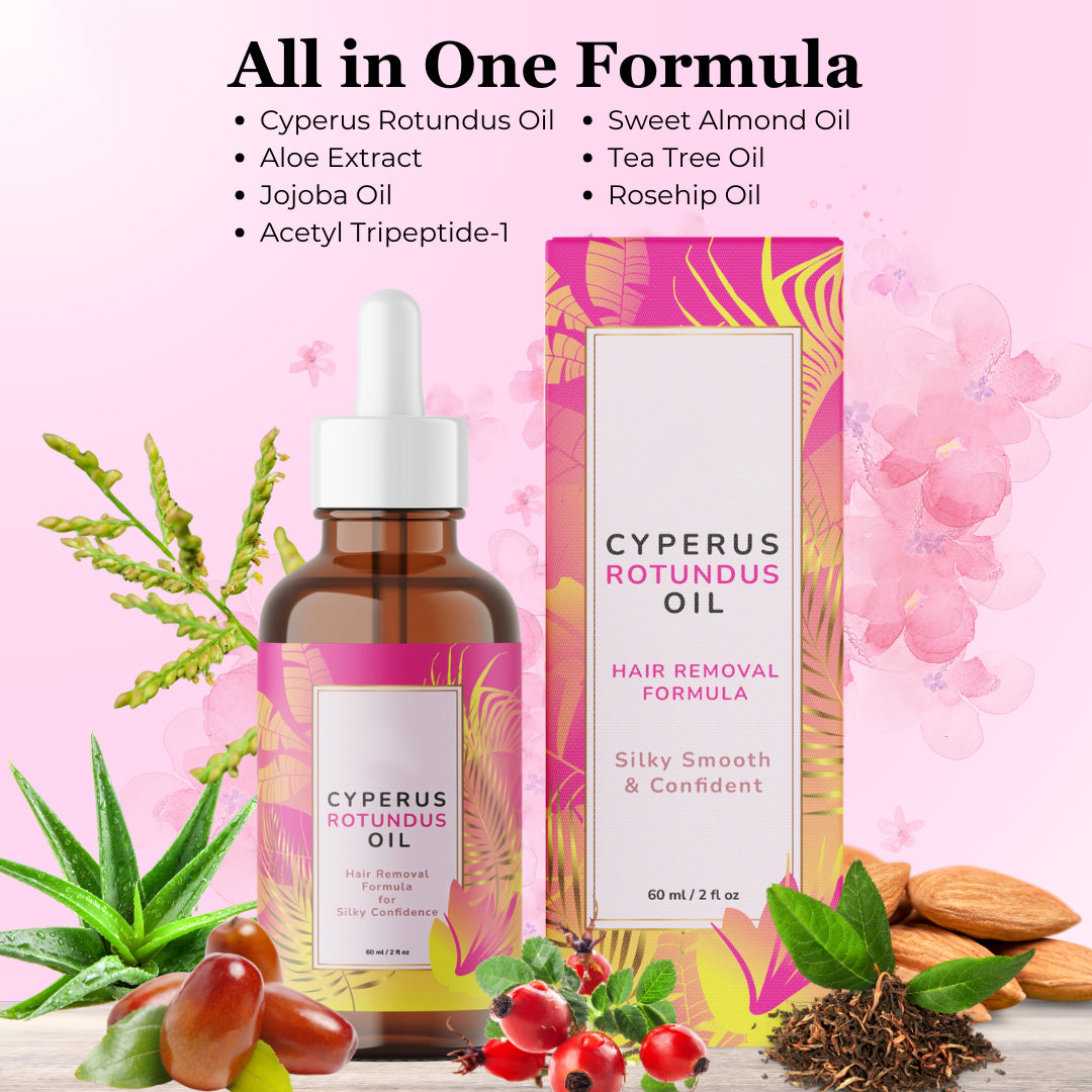 ✨Cyperus Rotundus Oil:🎁 The Ultimate Natural Solution for Smooth, Healthy Skin