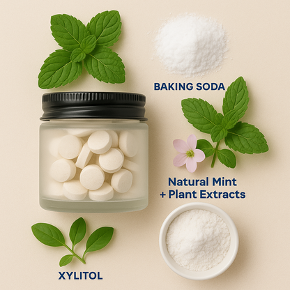Rebuild Your Smile—Not Just Mask It. The Toothpaste Tablet That Actually Works.🦷