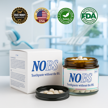 Rebuild Your Smile—Not Just Mask It. The Toothpaste Tablet That Actually Works.🦷