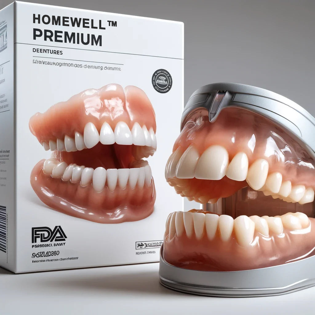 HOOMWELL™ --🦷Advanced Customized Full Denture Set🦷 (⏰Limited time discount last 30 minutes⏰)